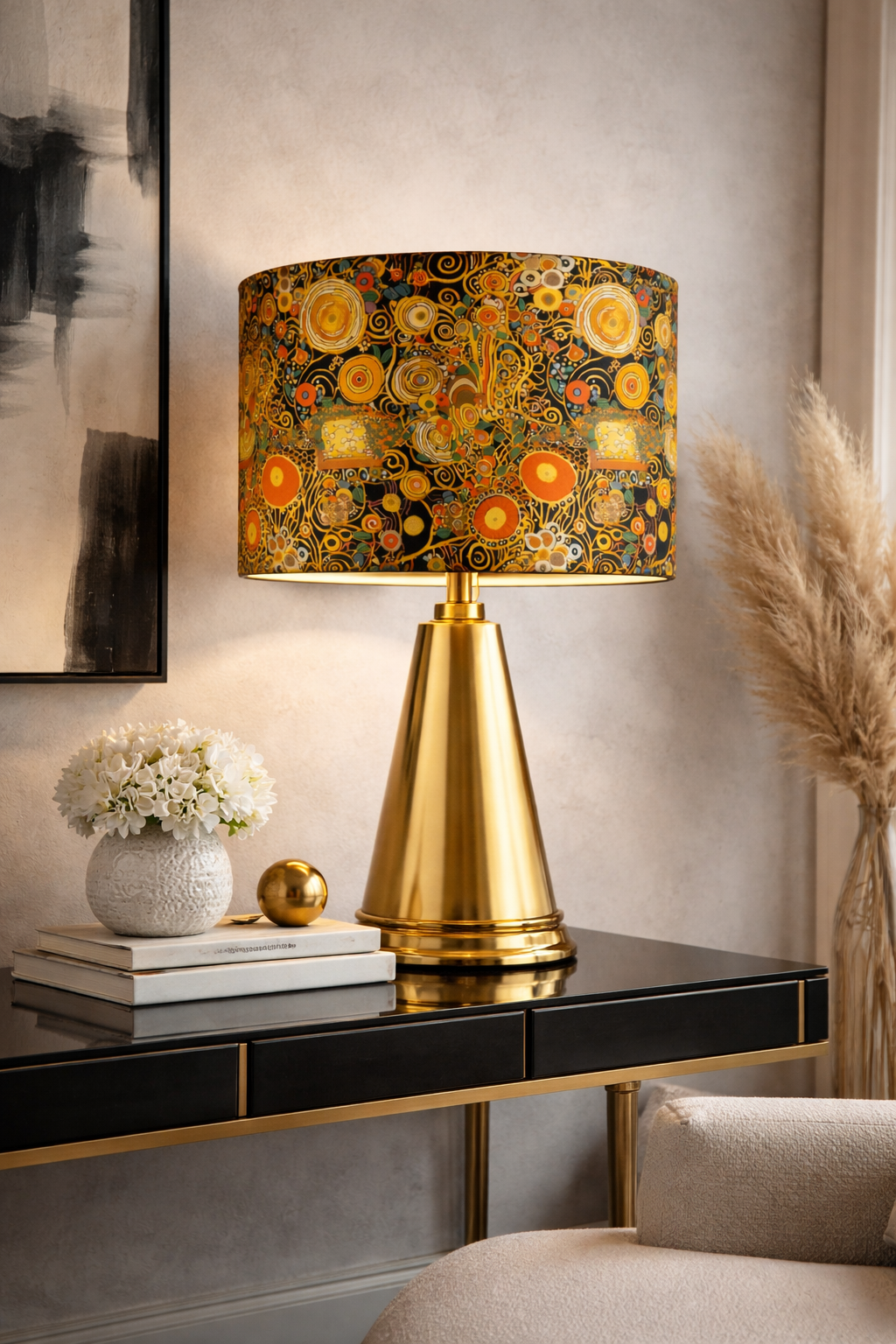 Gustav Klimt lampshade