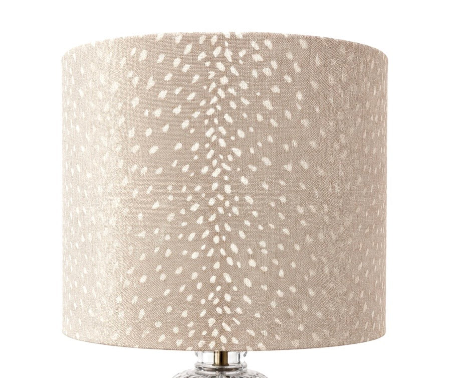 Antelope print lampshade