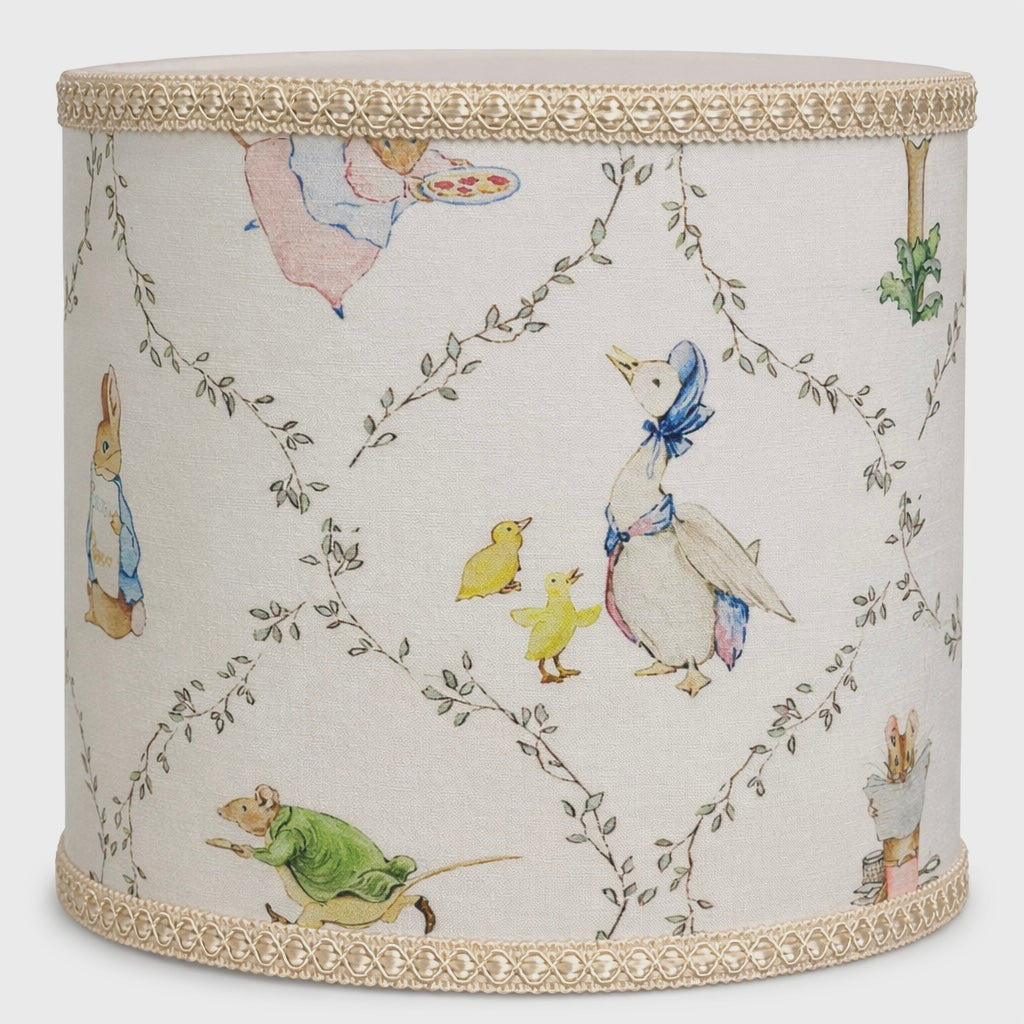 Beatrix Potter lampshade