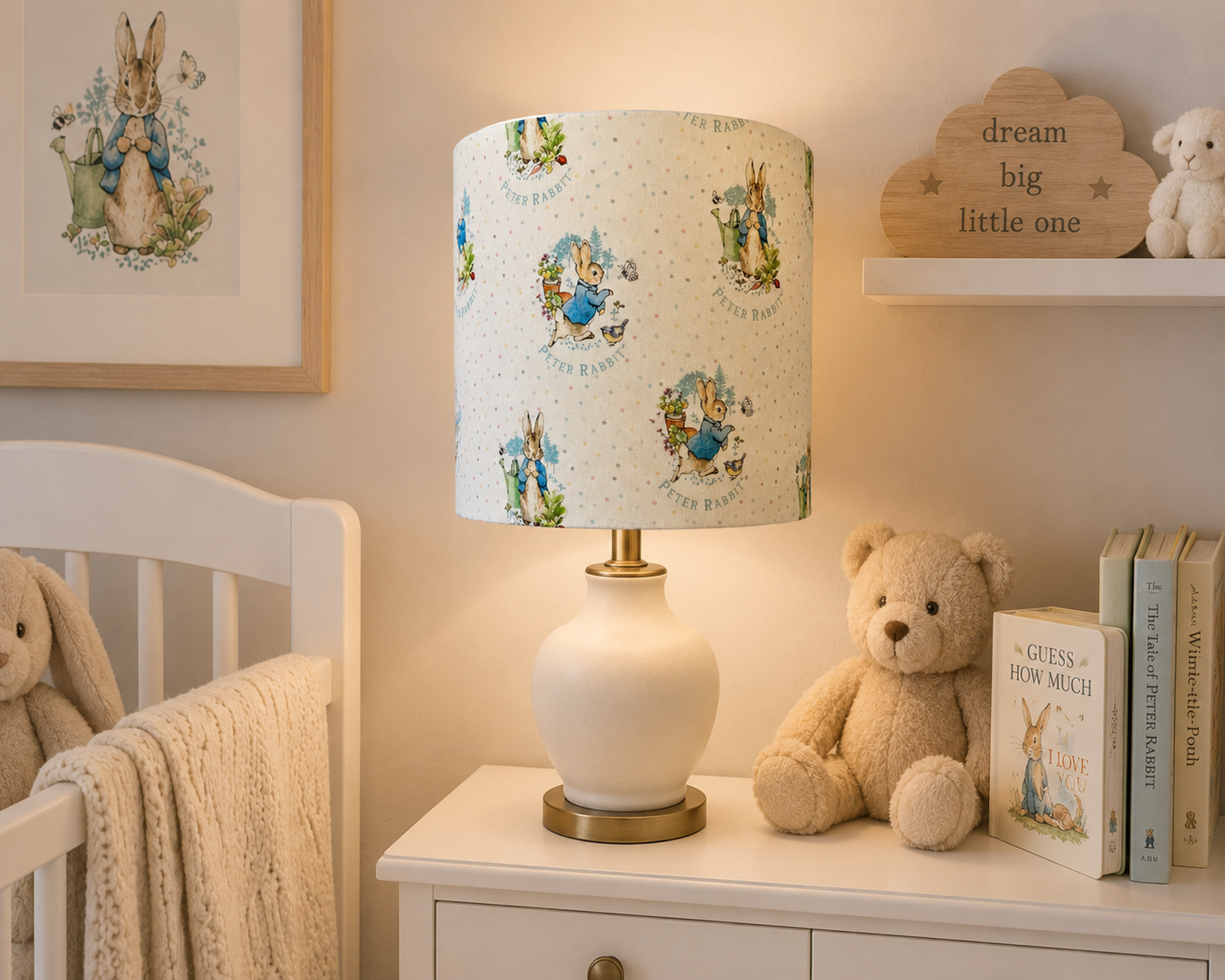 Peter Rabbit lampshade