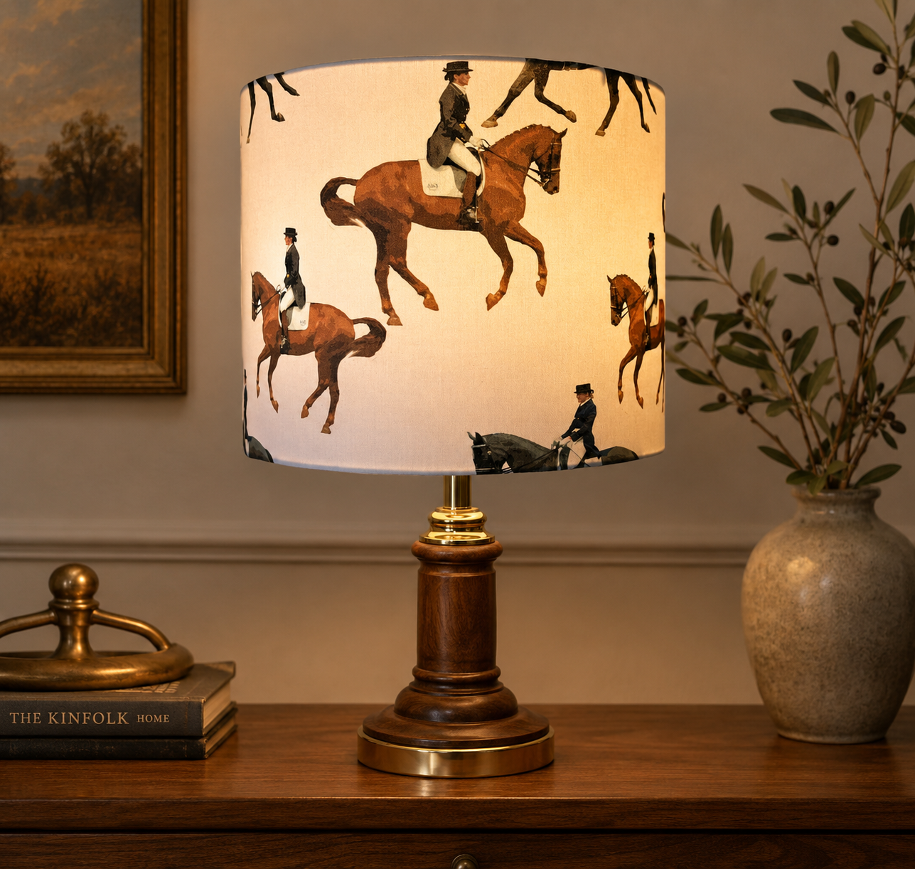 Show jumper lampshade