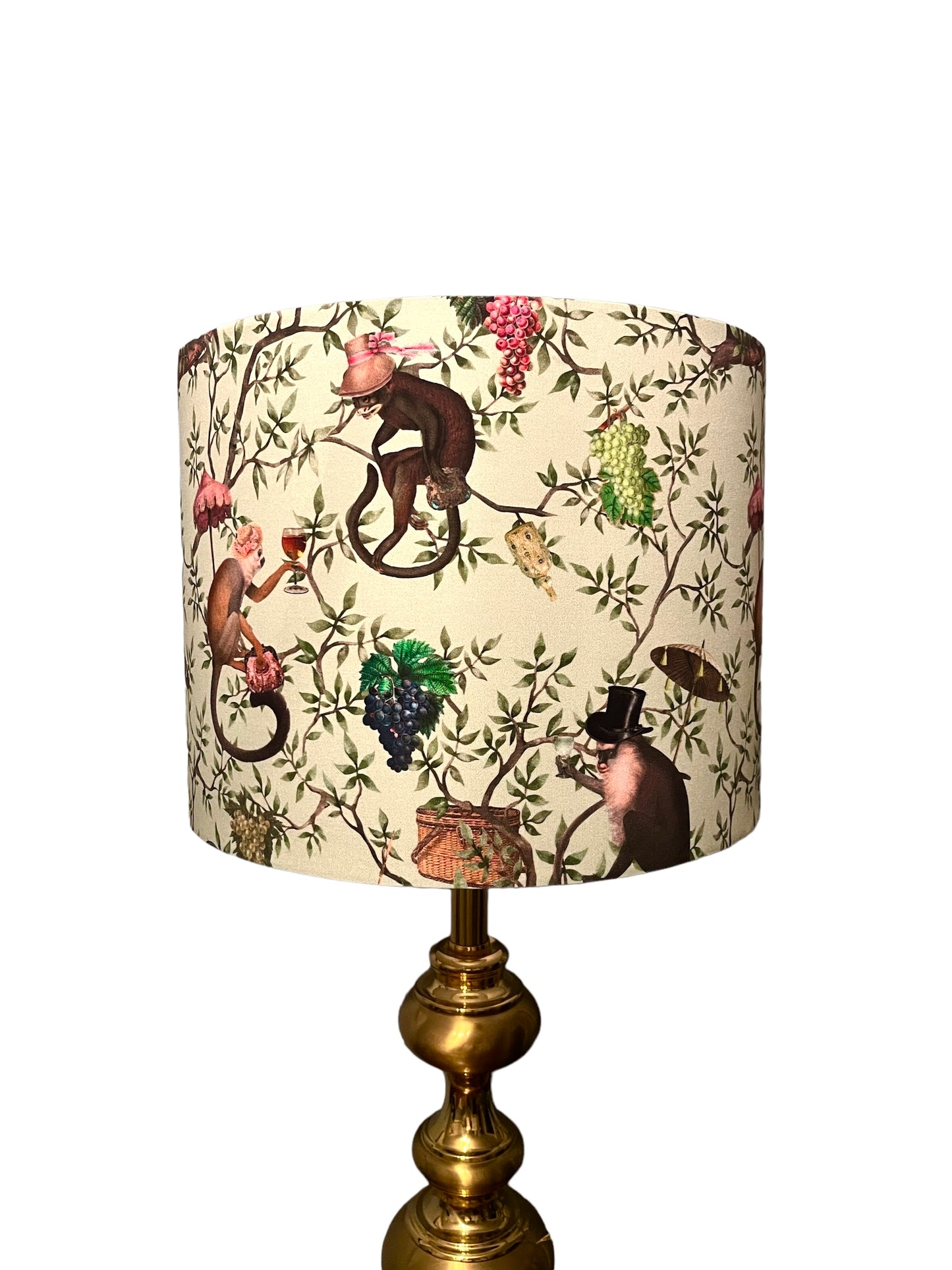 Garden Party Monkey lampshade