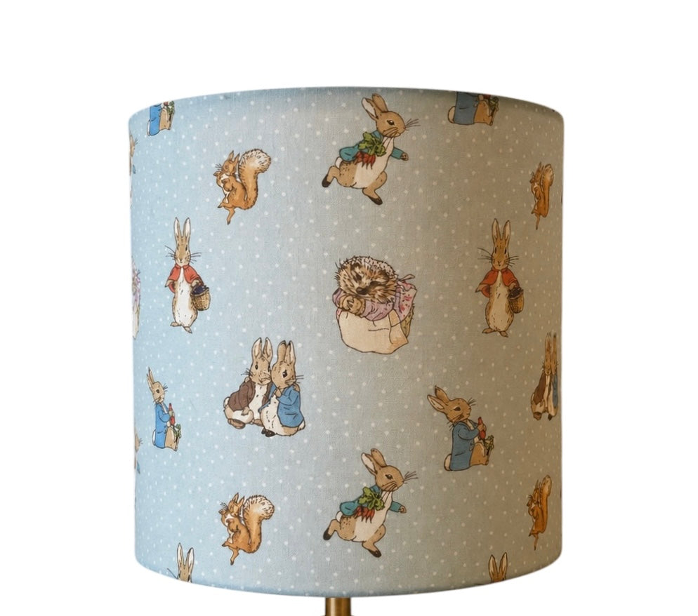 Peter Rabbit lampshade- blue