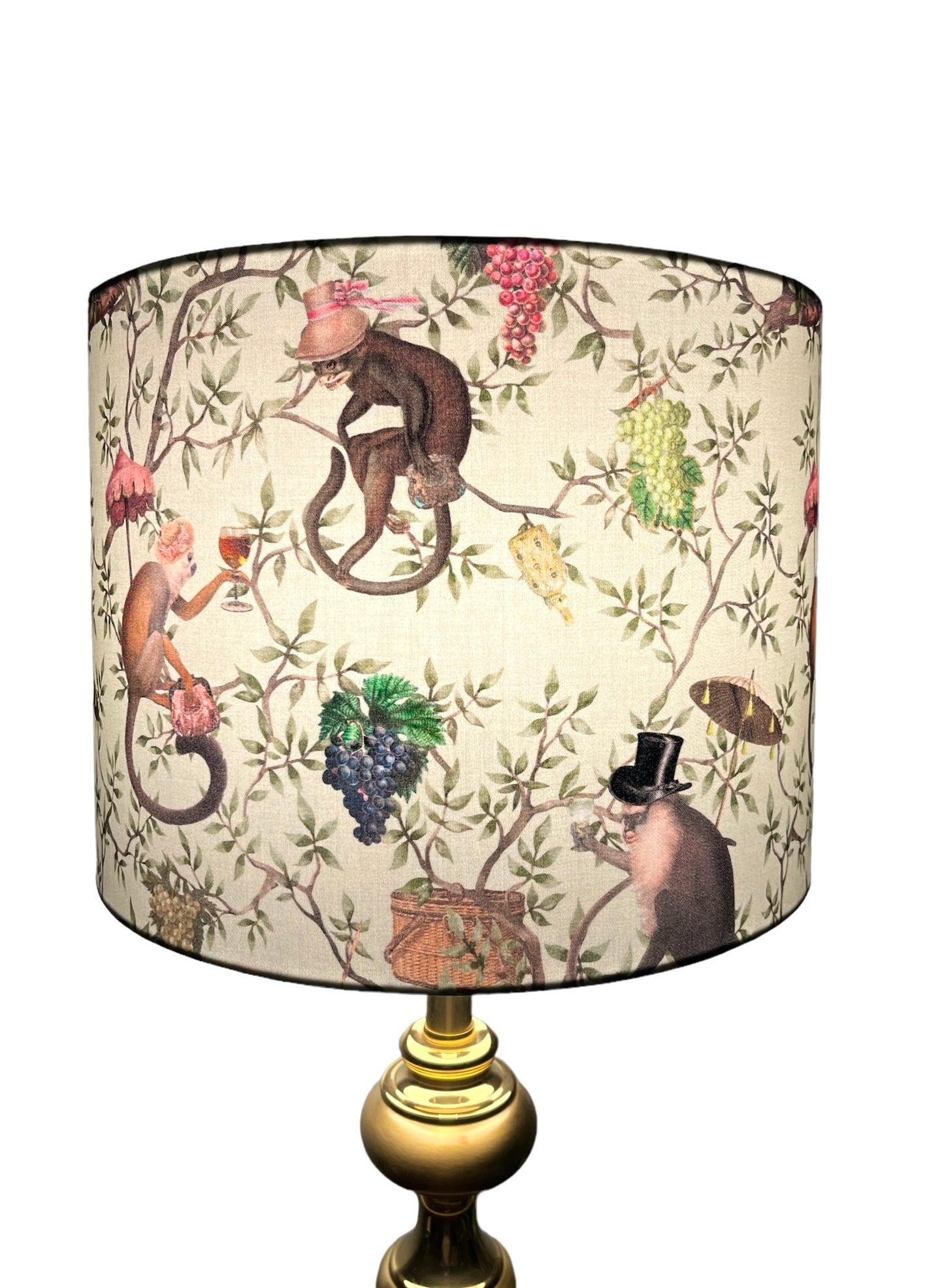 Garden Party Monkey lampshade