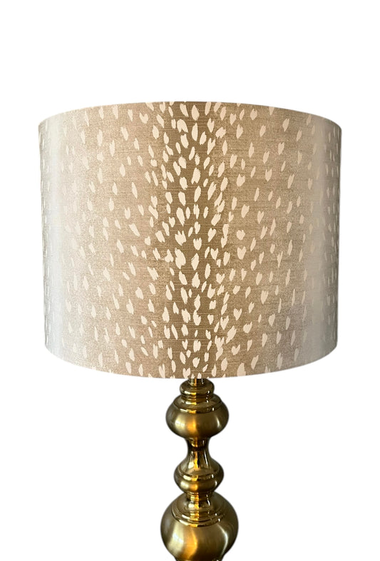 Deer print lampshade