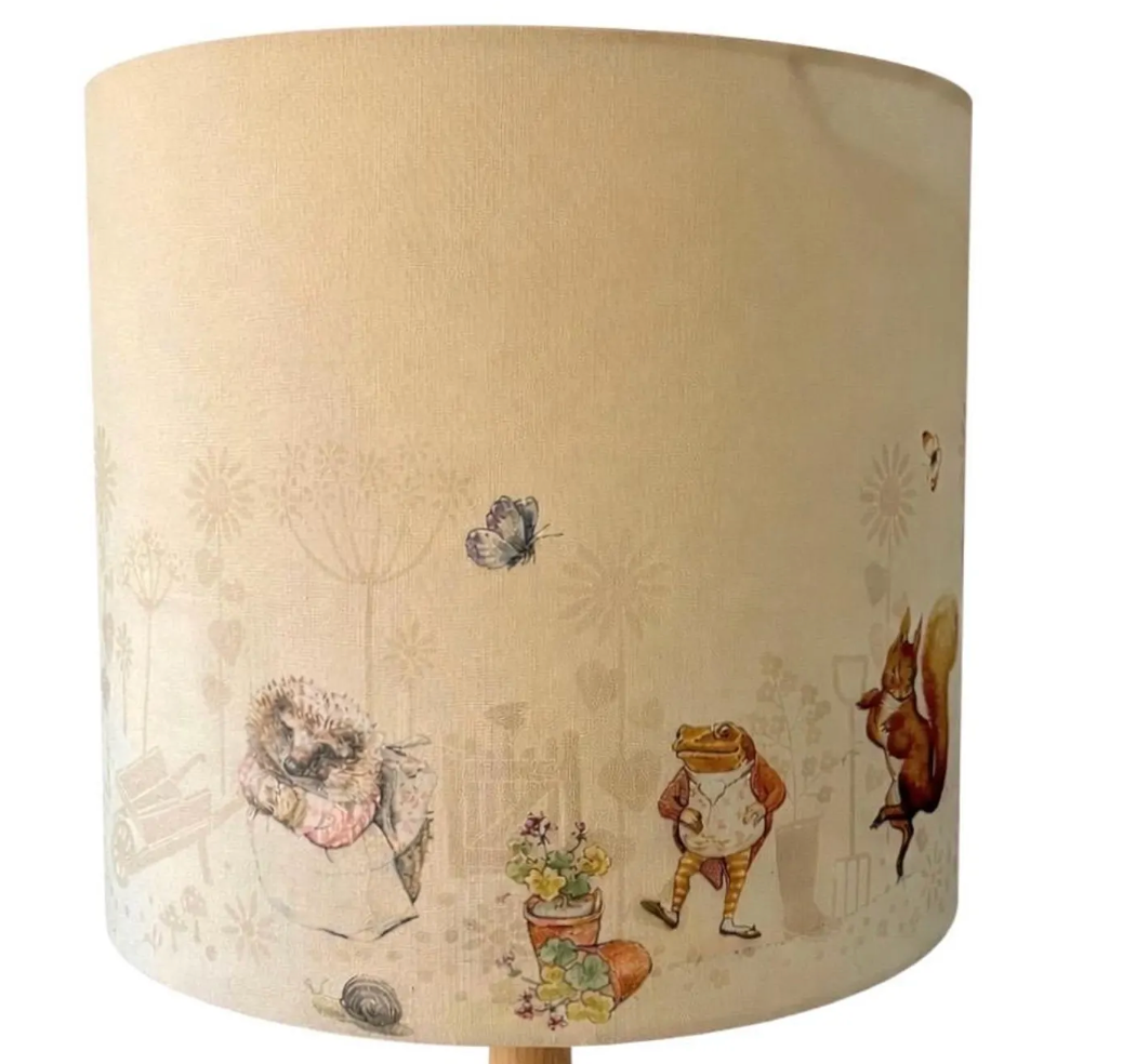 Peter Rabbit and friends lampshade