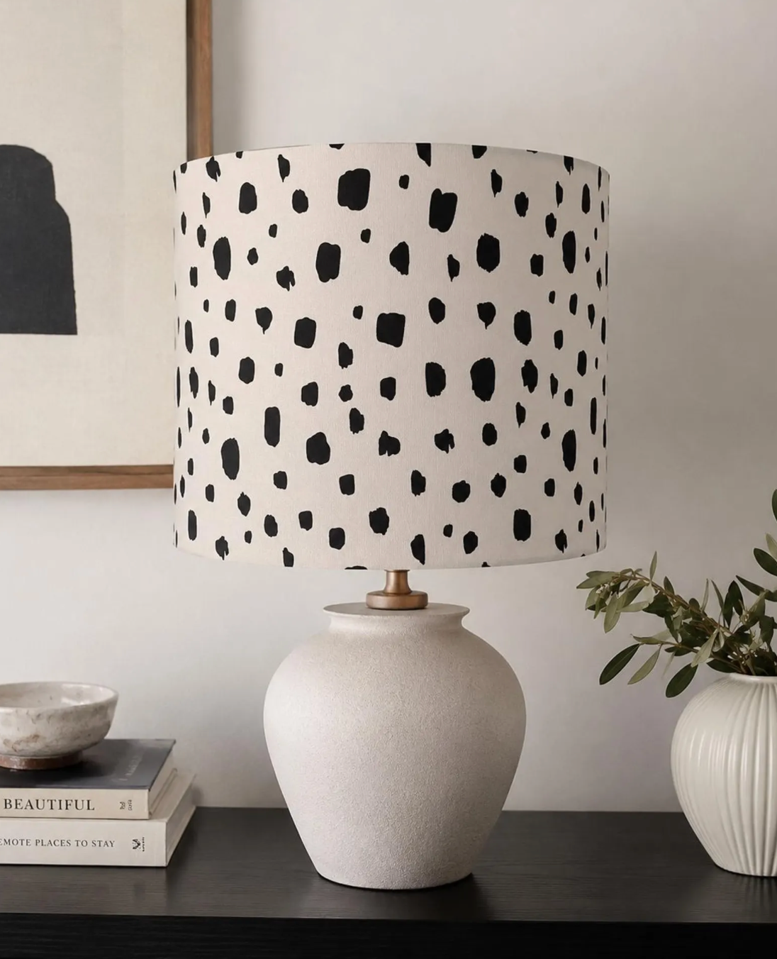 Cheetah print lampshade