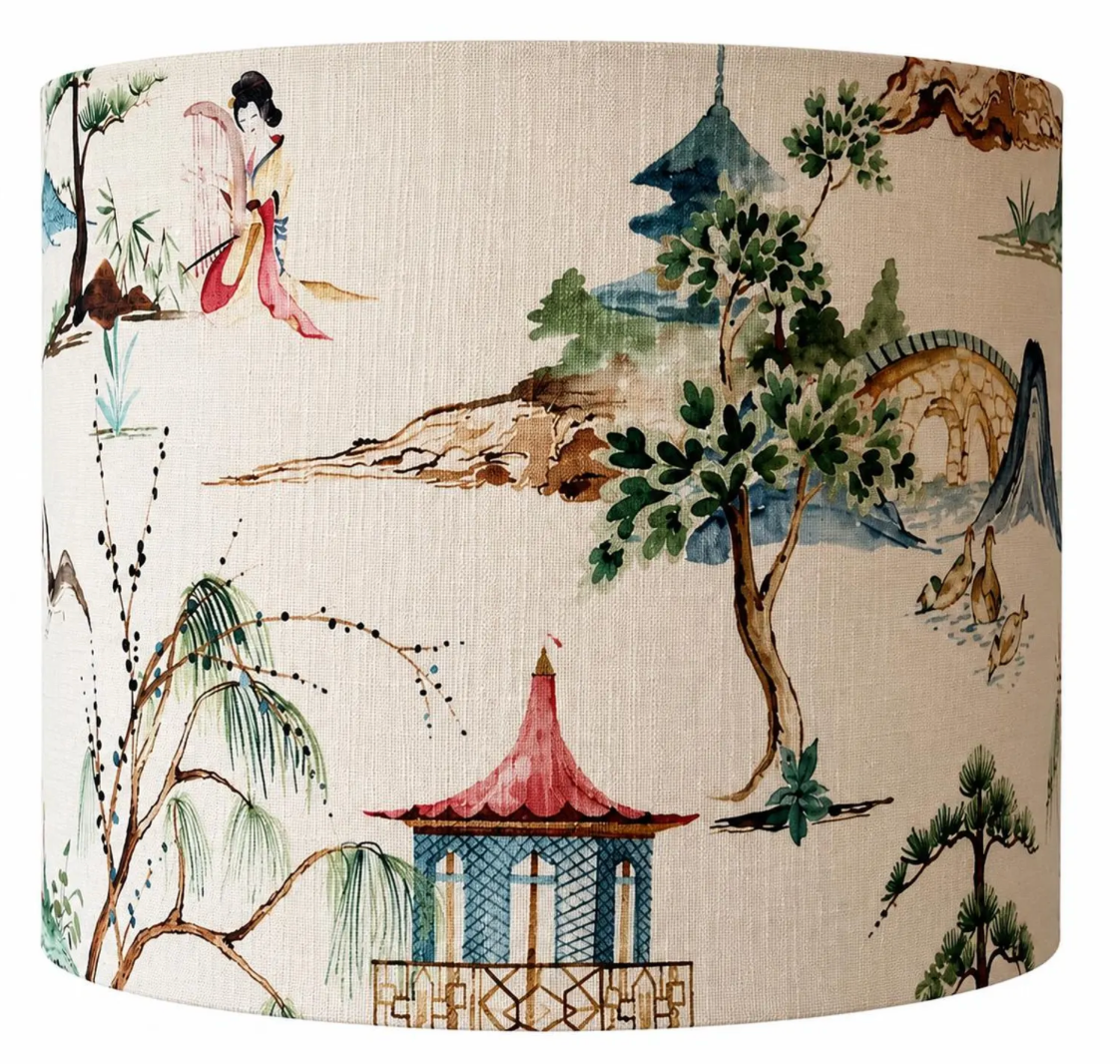 Oriental Pagoda Lampshade