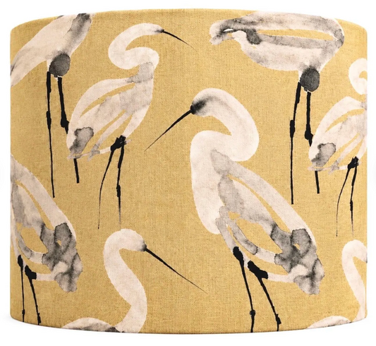 Art Deco Crane Lampshade