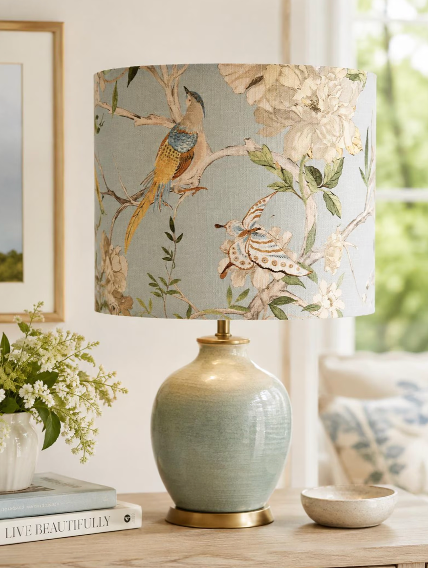 Bird Chinoiserie Lampshade