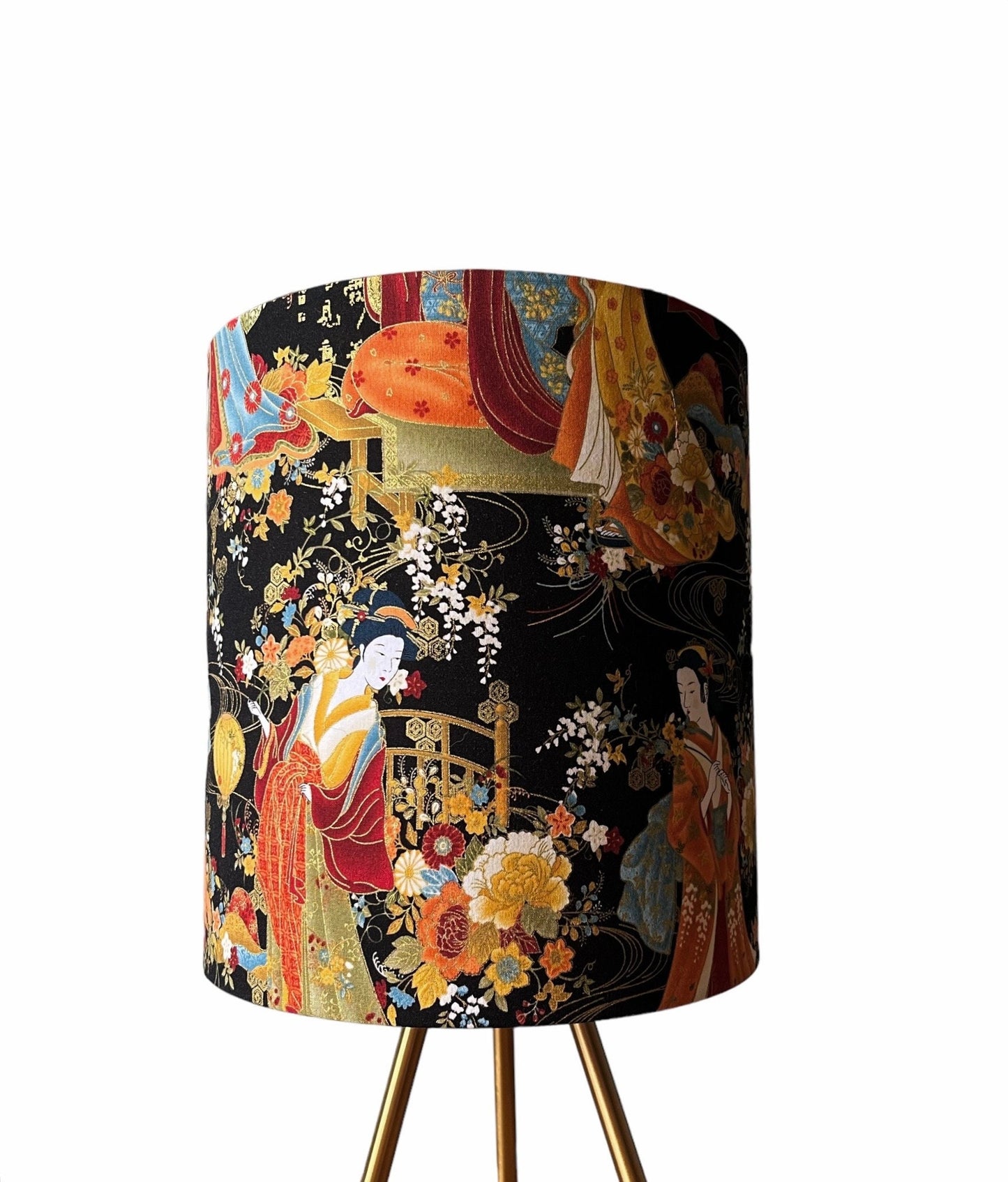 Geisha Lampshade- Black