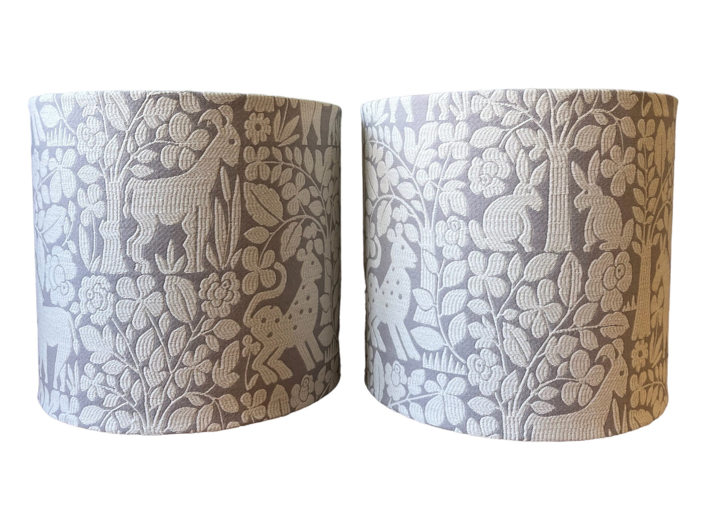 Neutral Woodland Lampshade