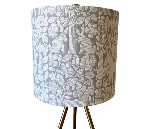 Neutral Woodland Lampshade