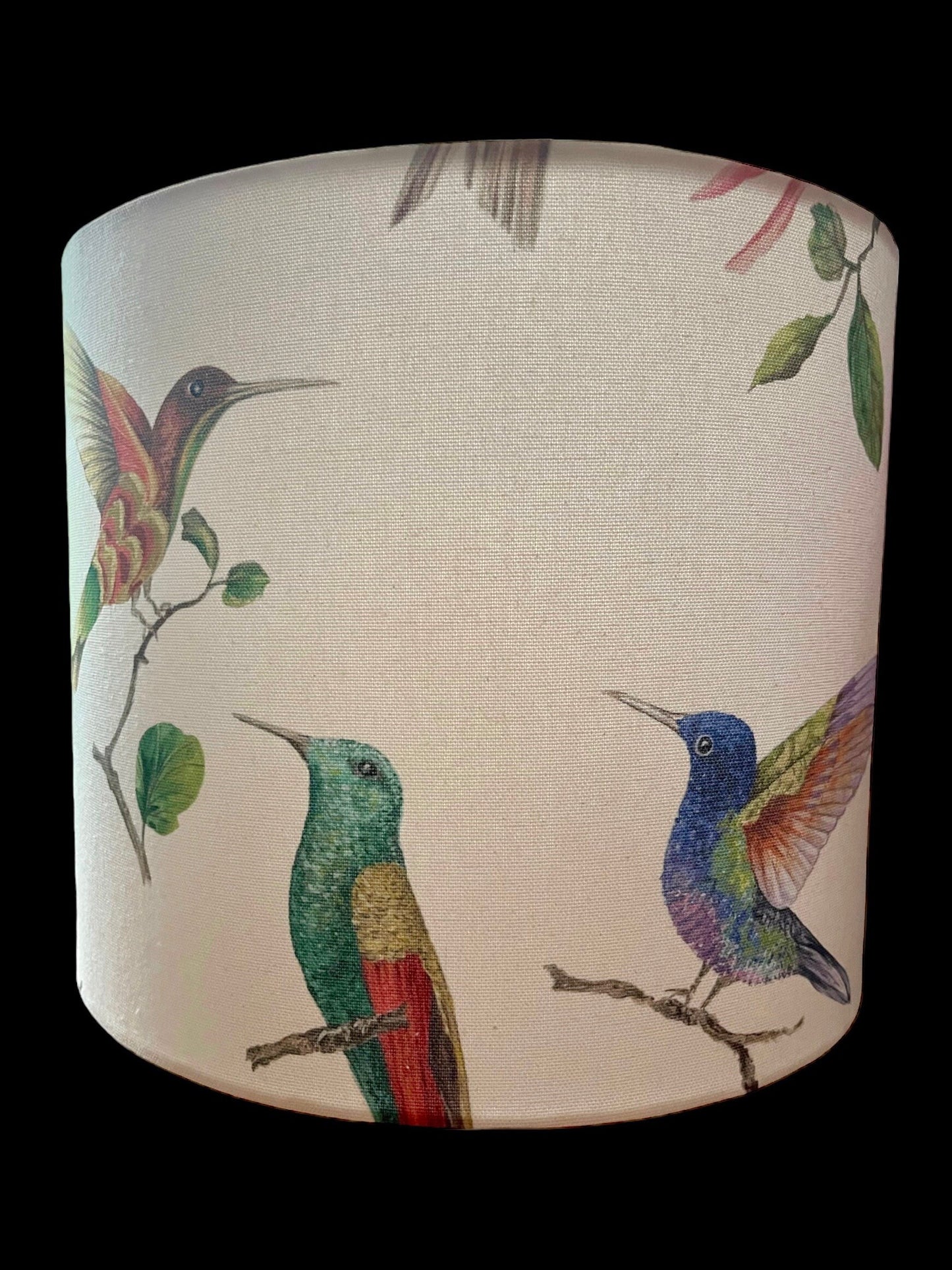 Hummingbird lampshade