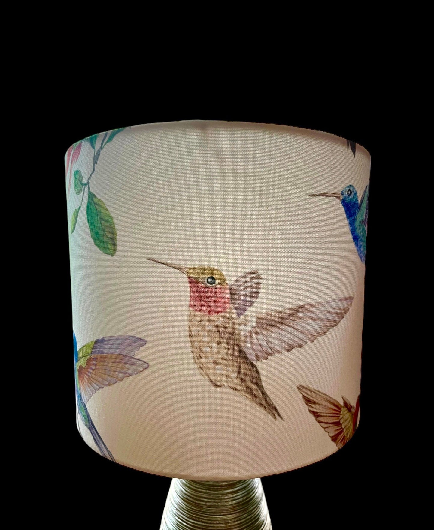 Hummingbird lampshade