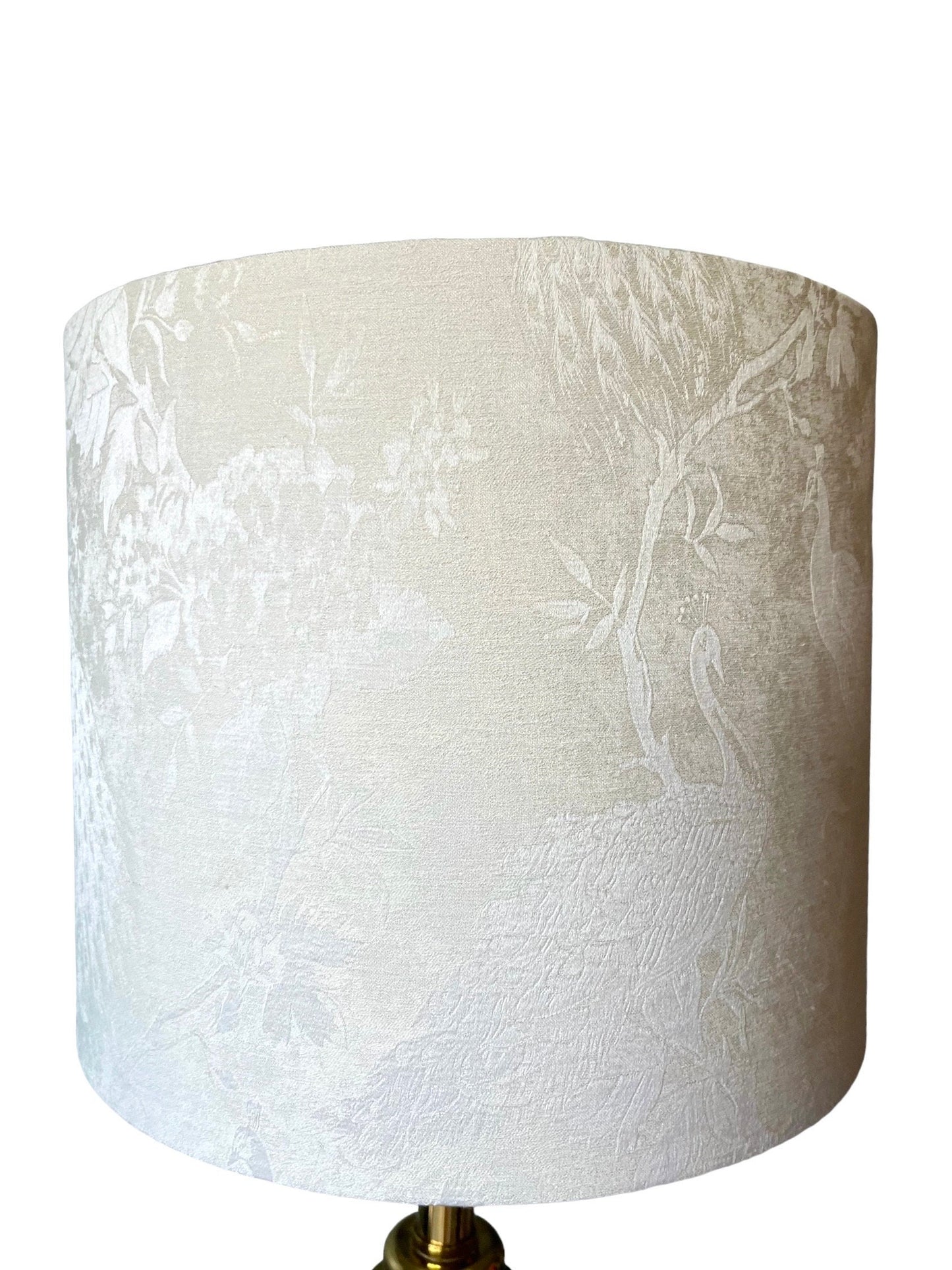 Peacock Ivory Lampshade