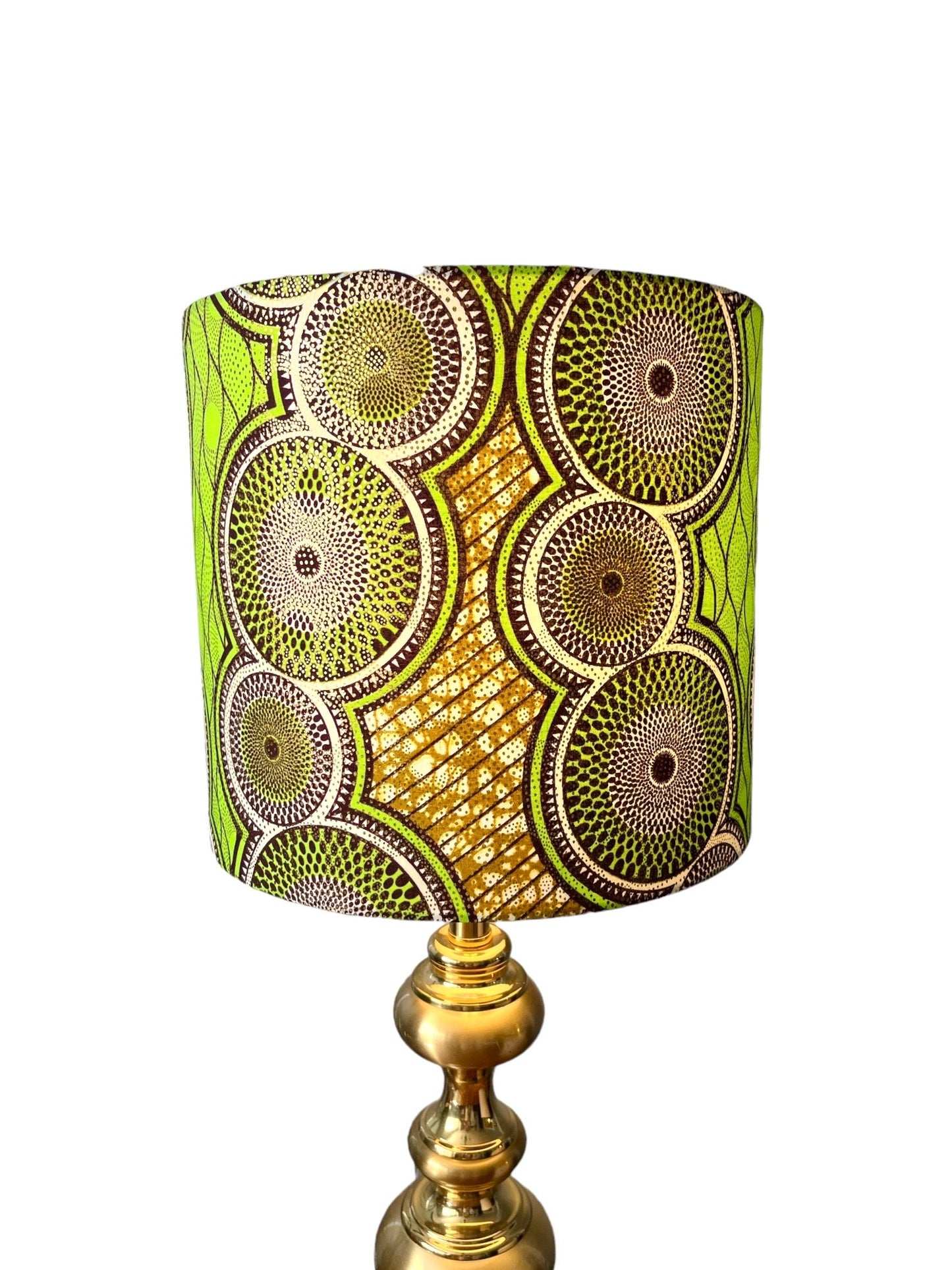 African Ankara Fabric Lampshade