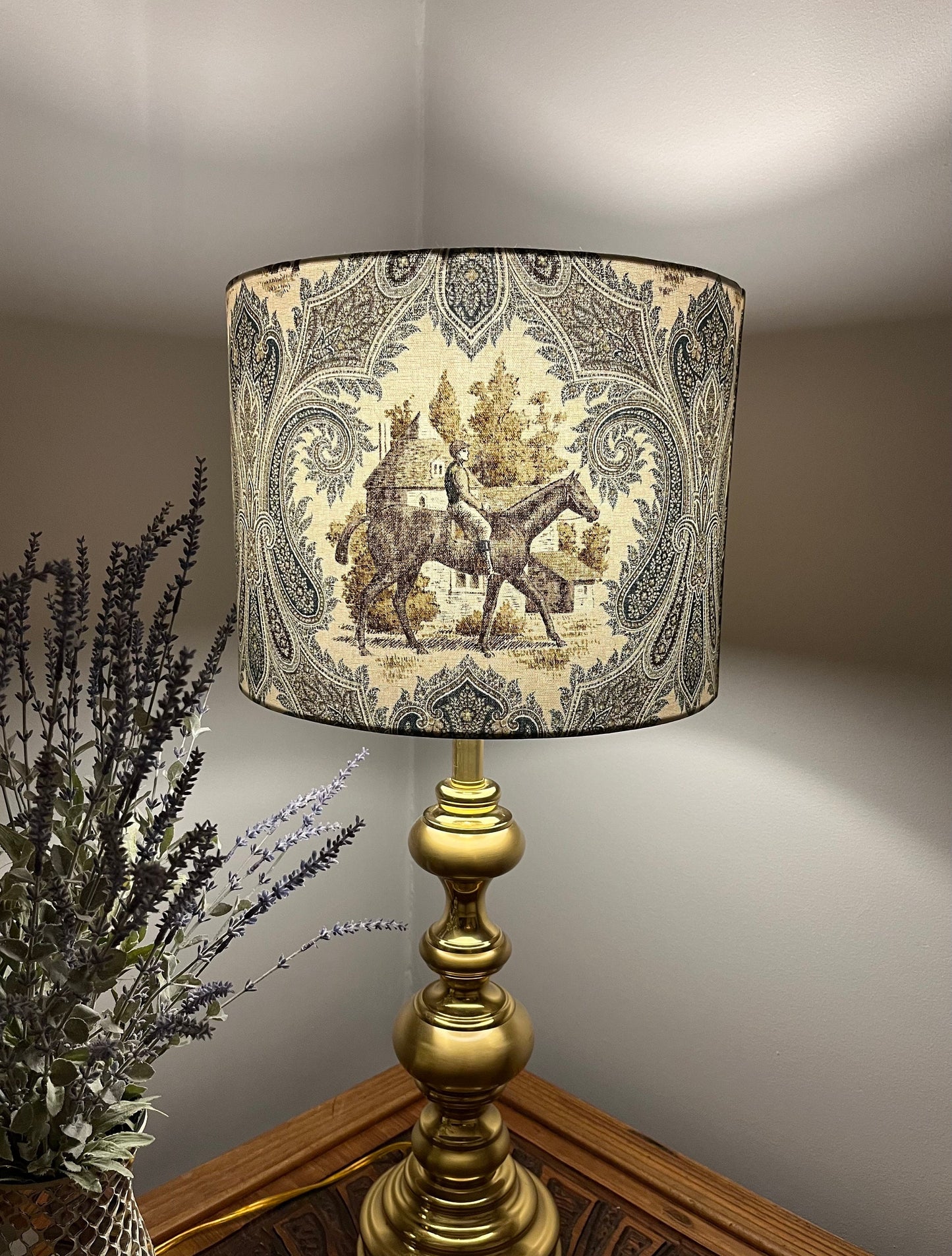 Equestrian Lampshade