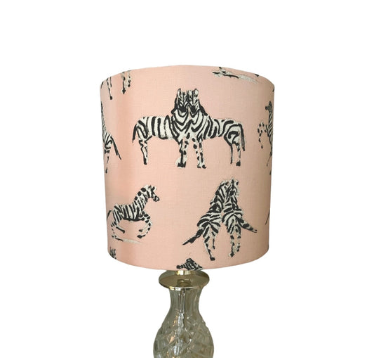 Zebra Lampshade